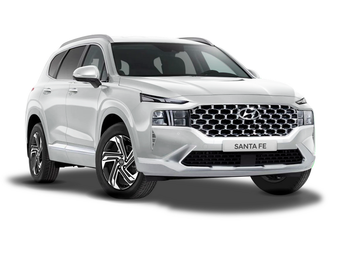 Hyundai New Santa Fe Белый White Cream